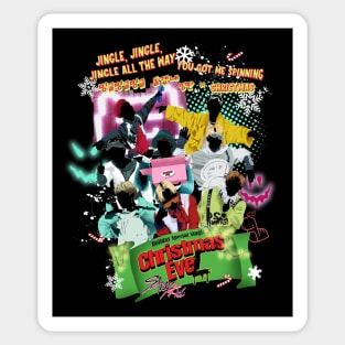 christmas evel stray kids Sticker